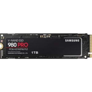 Samsung 980 Pro 1TB PCIe NVMe Gen4 M.2 Solid State Drive